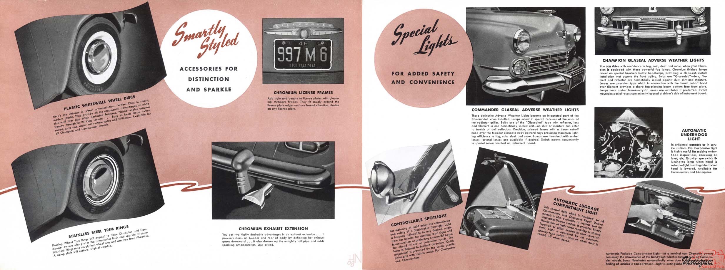 1947 Studebaker Accessories Booklet Page 10